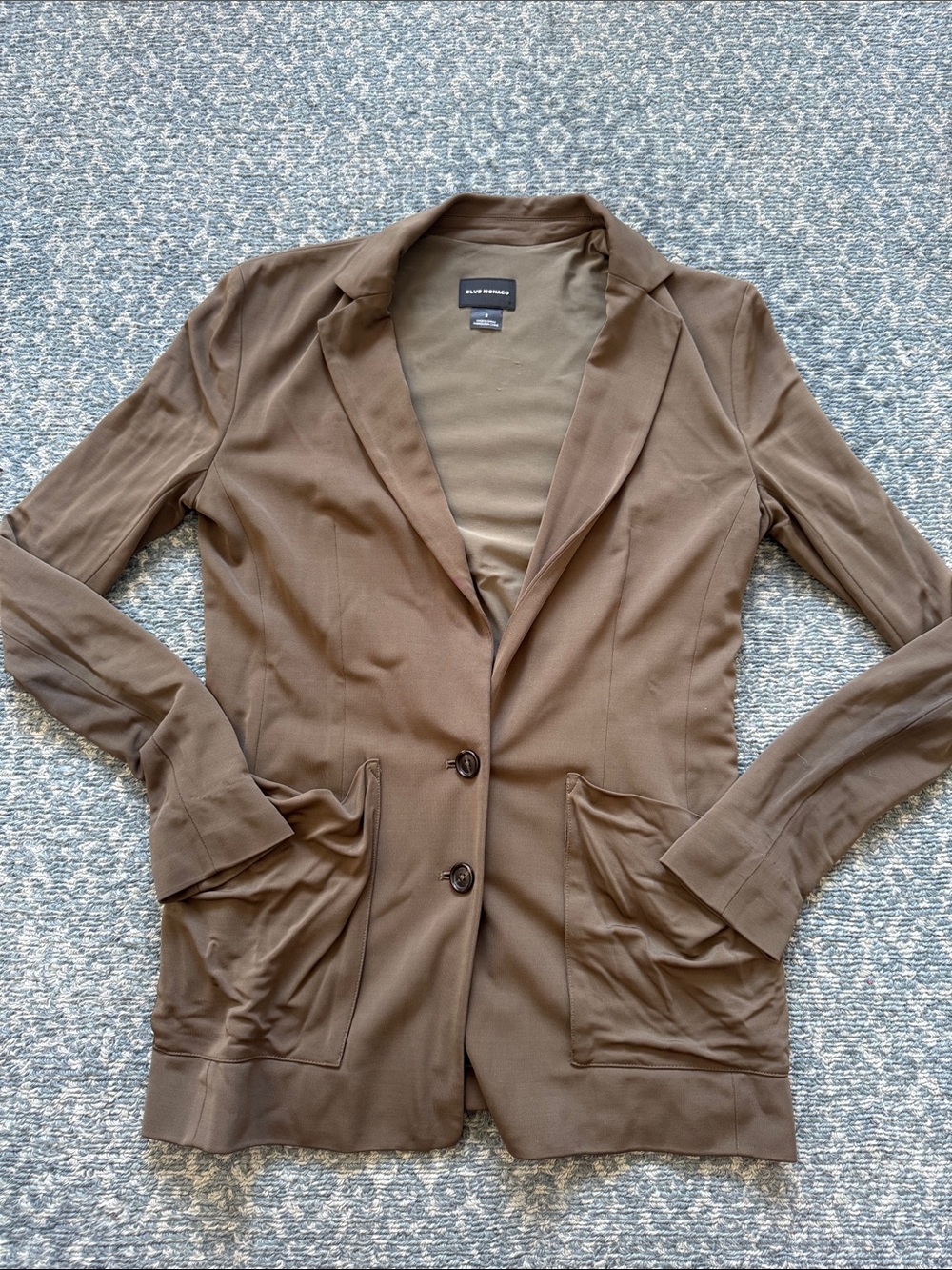 Club Monaco Brown Lightweight Women's Blazer Jacket
